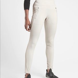 ATHLETA Peak hybrid fleece tight PETITE